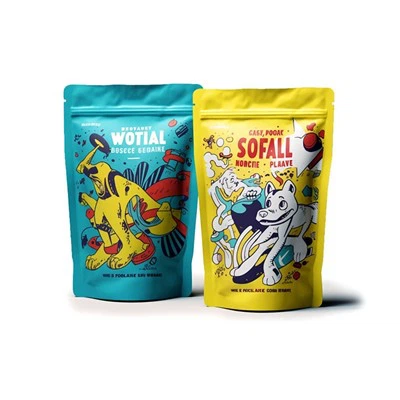 デジタルプリントスタンドアップポーチ